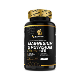Nutri Pro Sport Magnesium & Potassium Citrate + B6 60 caps