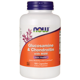 NowFoods Glucosamine & Chondroitine with MSM 180 caps