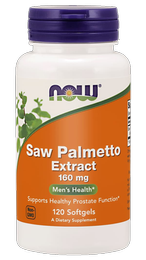 NowFoods Saw Palmetto Extract 120 caps