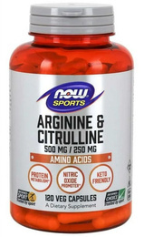 NowFoods Arginine & Citrulline 120 caps