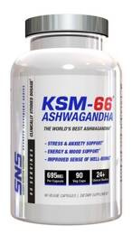 SNS KSM-66 Ashwagandha 90 caps