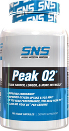 SNS PeakO2 180 caps