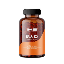 IHS D3 10.000 IU & K2 240 caps