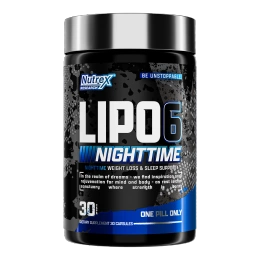 Lipo6 Black Nighttime Ultra Concentrate 30 caps