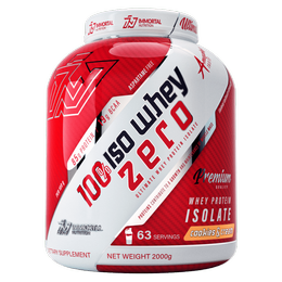 Immortal 100% Iso Whey ZERO 2000g