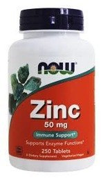 Zinc 50mg 250 tabs