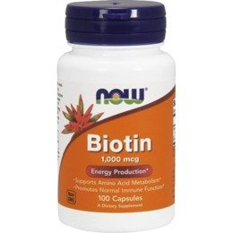 Biotin 1000mcg 100 caps