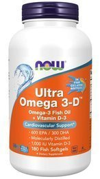 NowFoods Ultra Omega 3-D 180 caps
