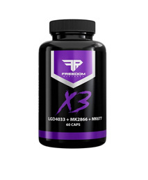Freedom Formulations X-3 60 caps