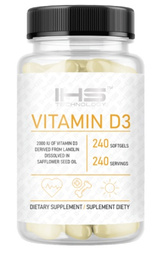 IHS Vitamin D3 2000 IU 240 caps