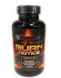 Renegade Labs Burn Notice 60 caps