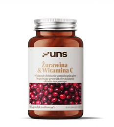 UNS Żurawina + Vit C 60 caps