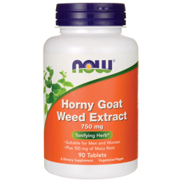 Horny goat weed extract 750mg 90 caps